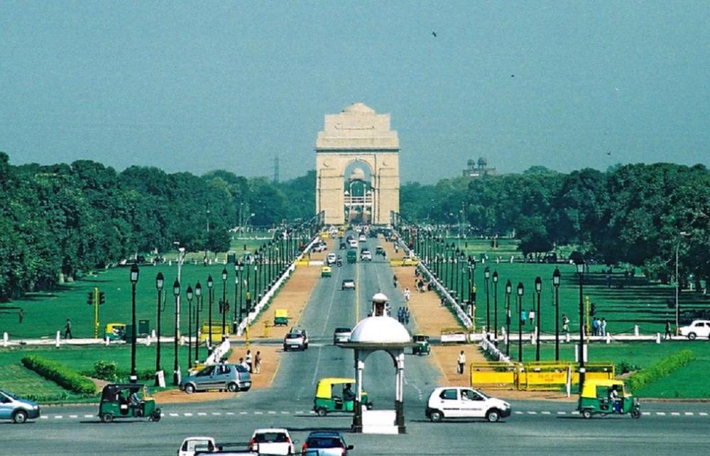 Traffic in New Delhi