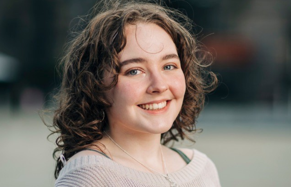 A picture of Hope smiling